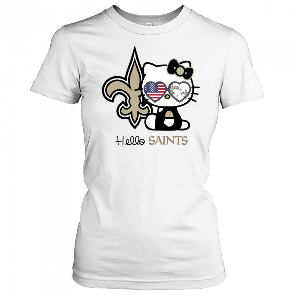 Hello Kitty New Orleans Saints shirt Women's T-shirt
