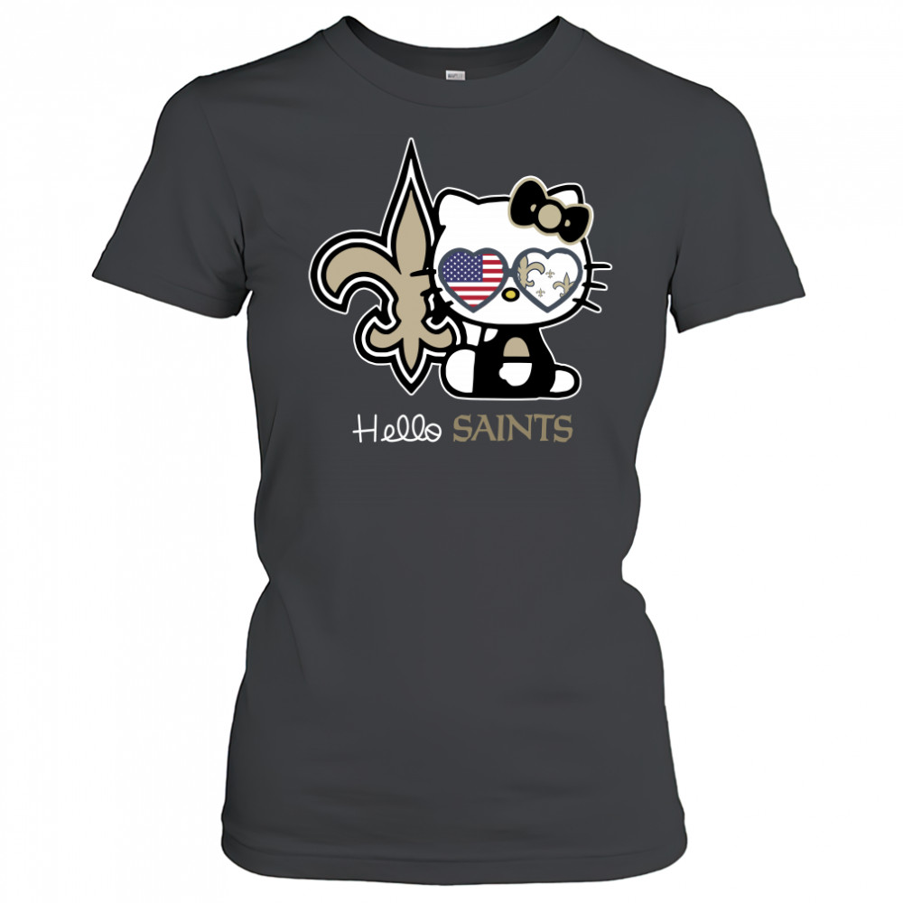 Hello Kitty New Orleans Saints t-shirt Women's T-shirt