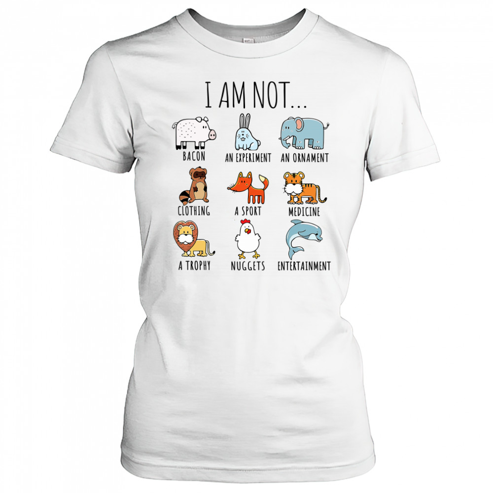 I Am Not Bacon An Experiment An Ornament Clothing shirt Women's T-shirt