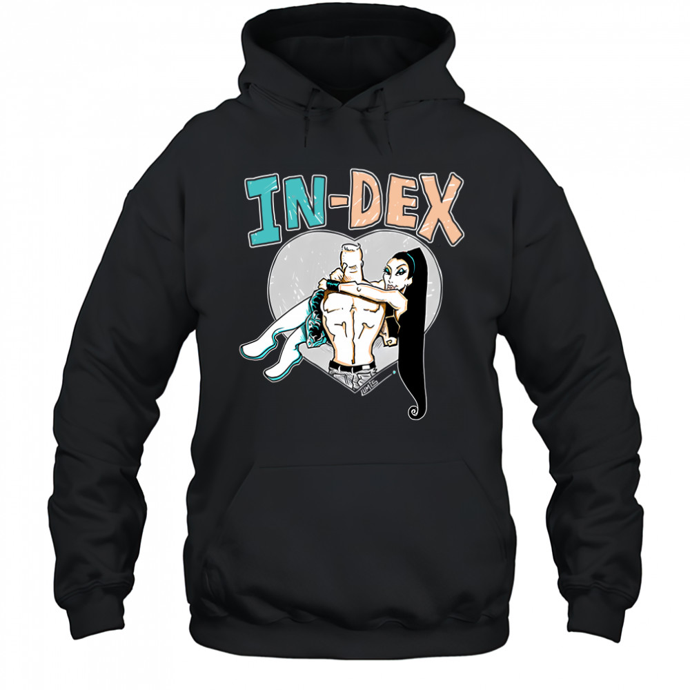 Indi Hartwell and Dexter Lumis In Dex T-shirt Hoodie