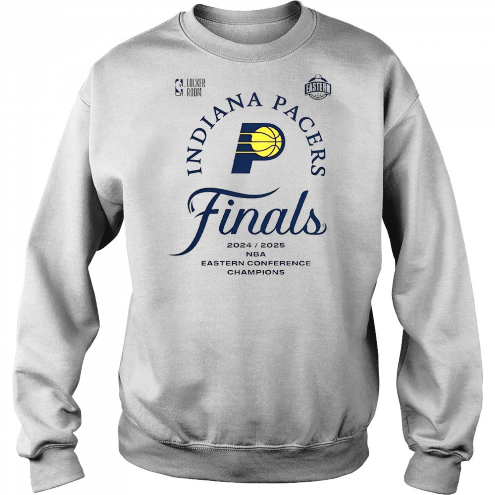 Indiana Pacers Named To 2025 Eastern Conference Champions NBA Playoffs T-Shirt Hoodie