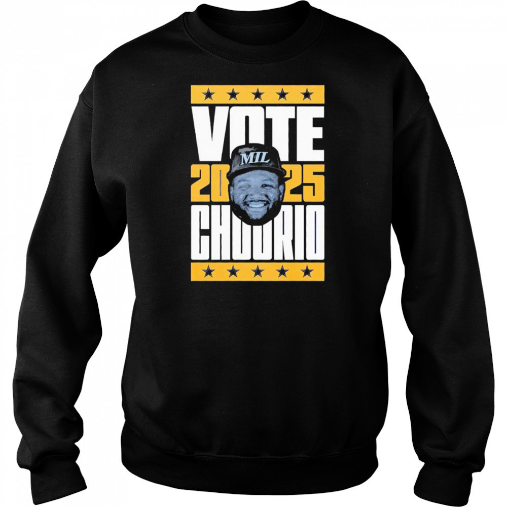 Jackson Chourio 2025 Vote shirt Hoodie