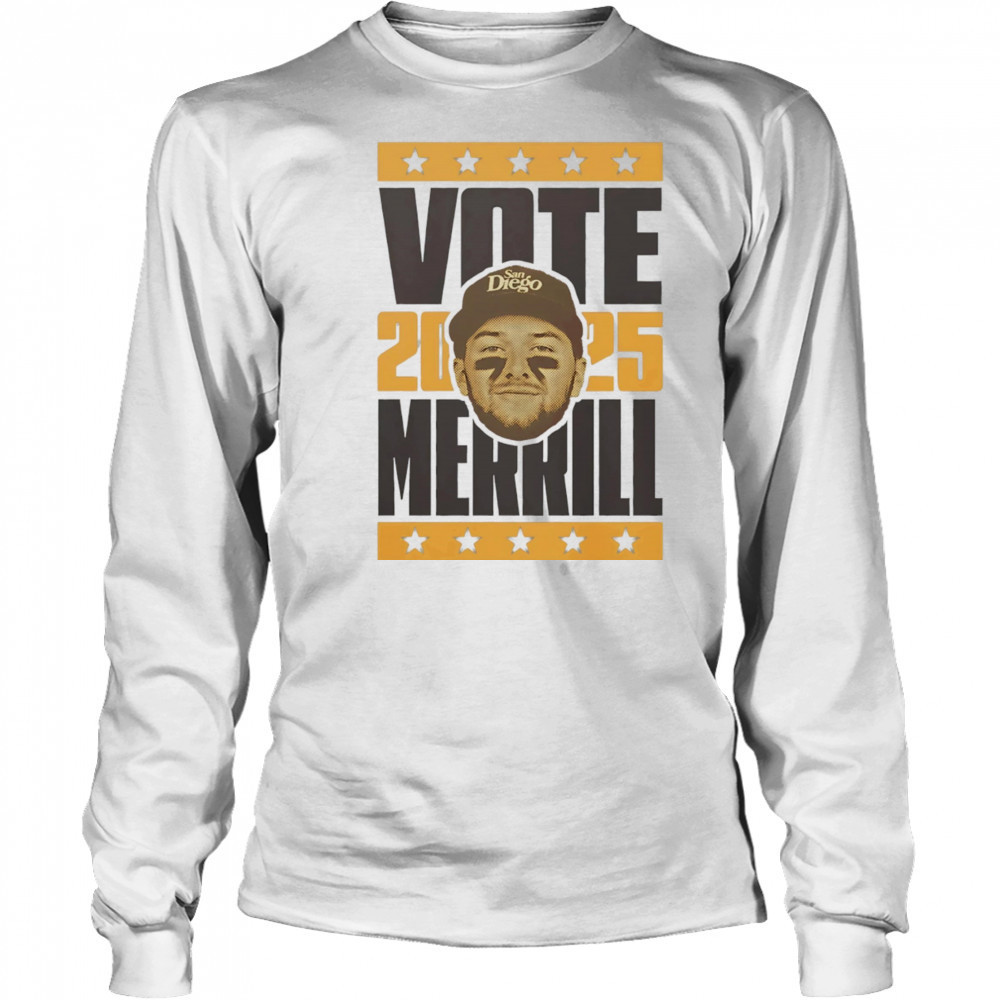 Jackson Merrill 2025 Vote shirt Long Sleeved