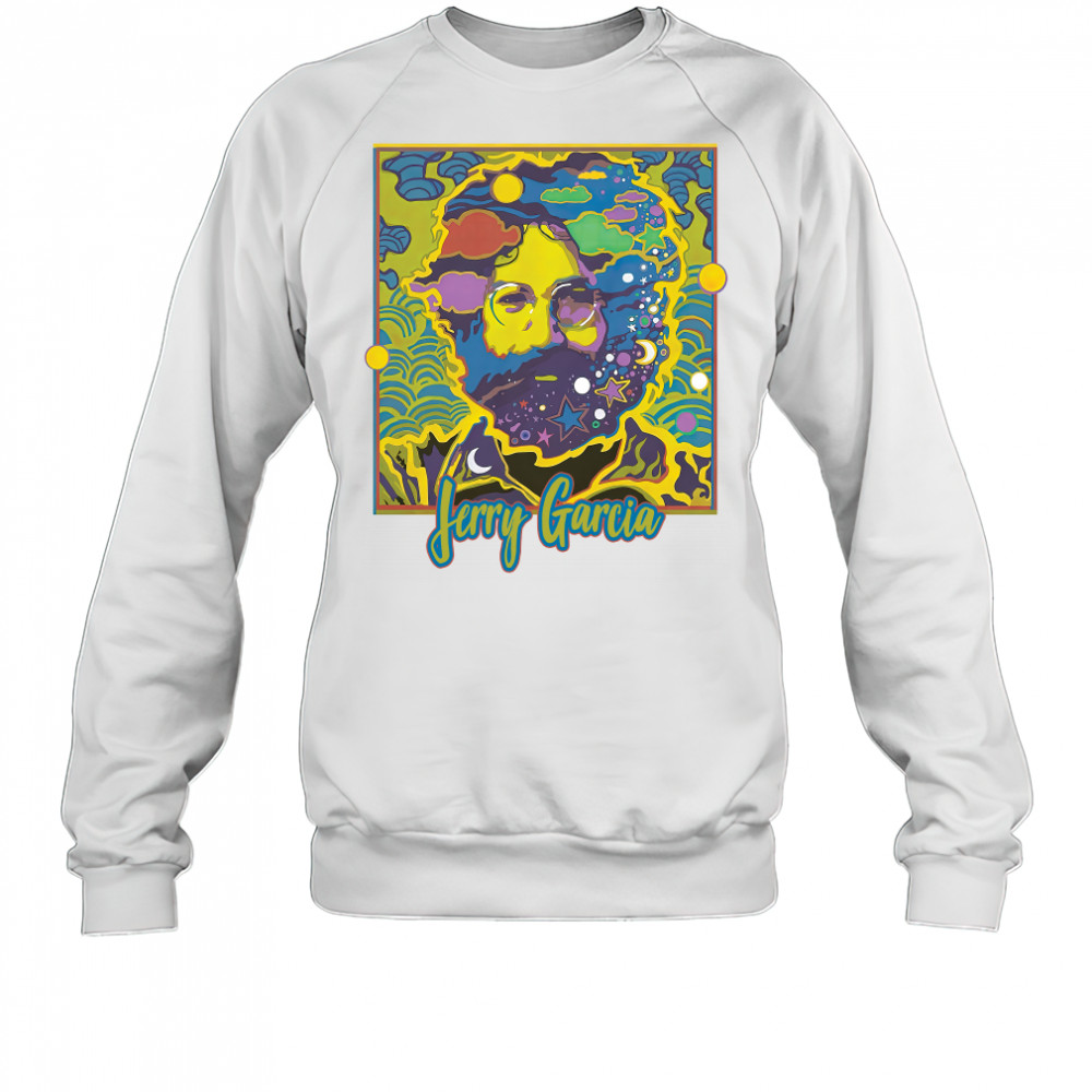 Jerry Garcia Painted shirt Sweatshirt