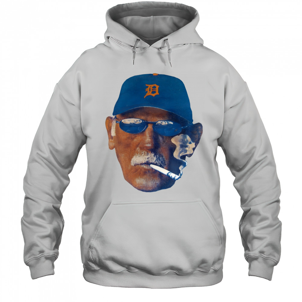 jim Leyland Smoking Graphic Shirt Hoodie