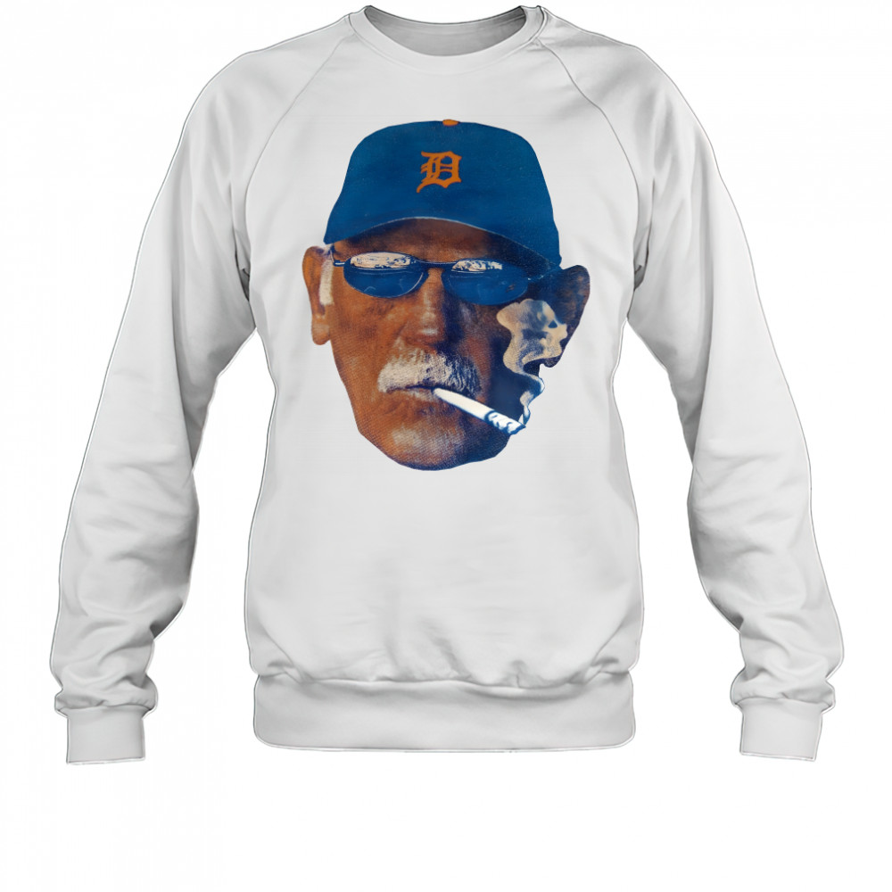 jim Leyland Smoking Graphic Shirt Sweatshirt