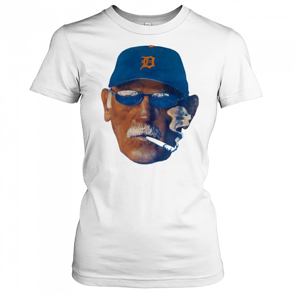 jim Leyland Smoking Graphic Shirt Women's T-shirt