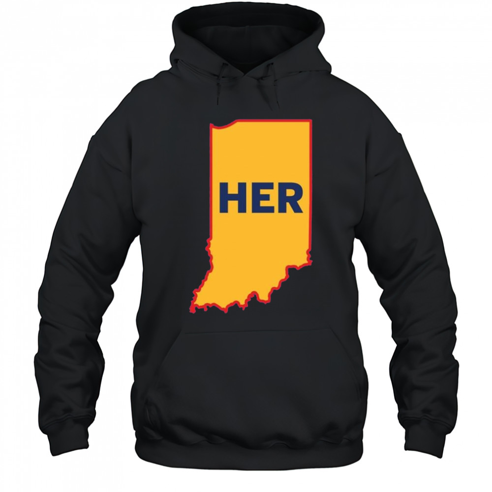 Joey Chestnut Her Indiana Map 2025 Shirt Hoodie