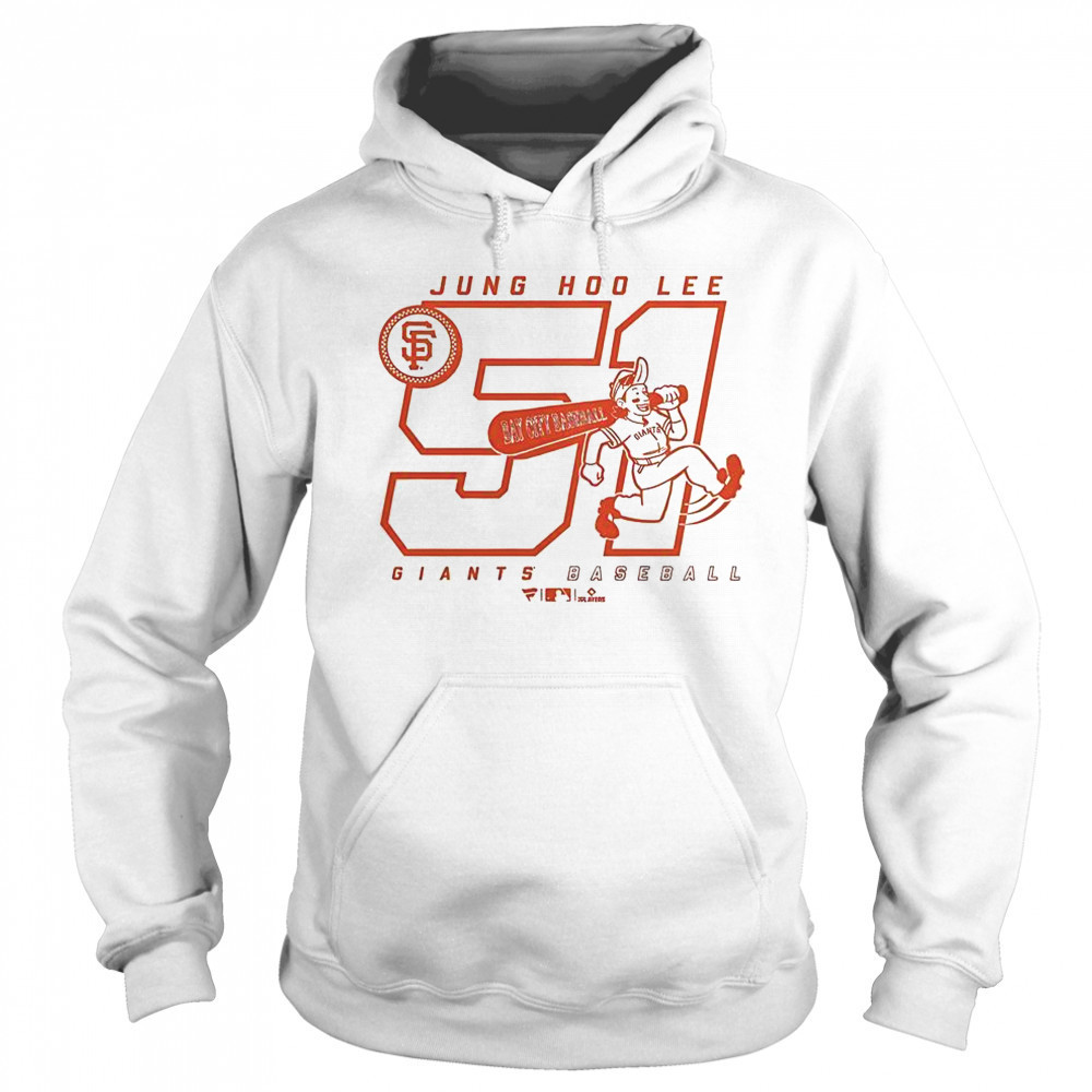 Jung Hoo Lee 51 San Francisco Giants Bay City Baseball T-Shirt Sweatshirt