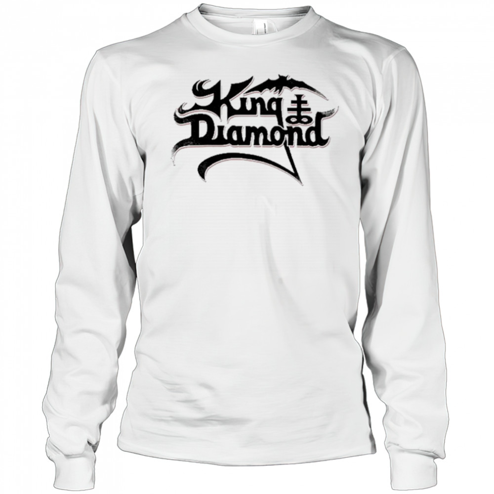 King Diamond Logo T-shirt Long Sleeved