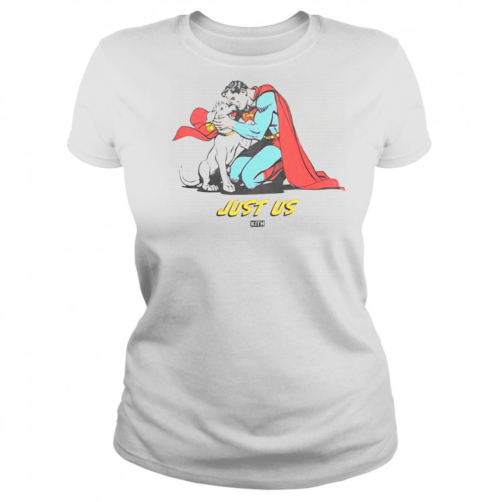 Kith X Superman Dog Just Us T-Shirt Women's T-shirt