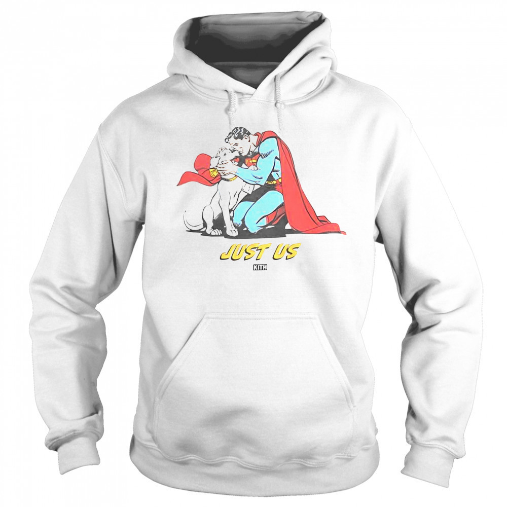 Kith X Superman Dog Just Us T-Shirt Sweatshirt