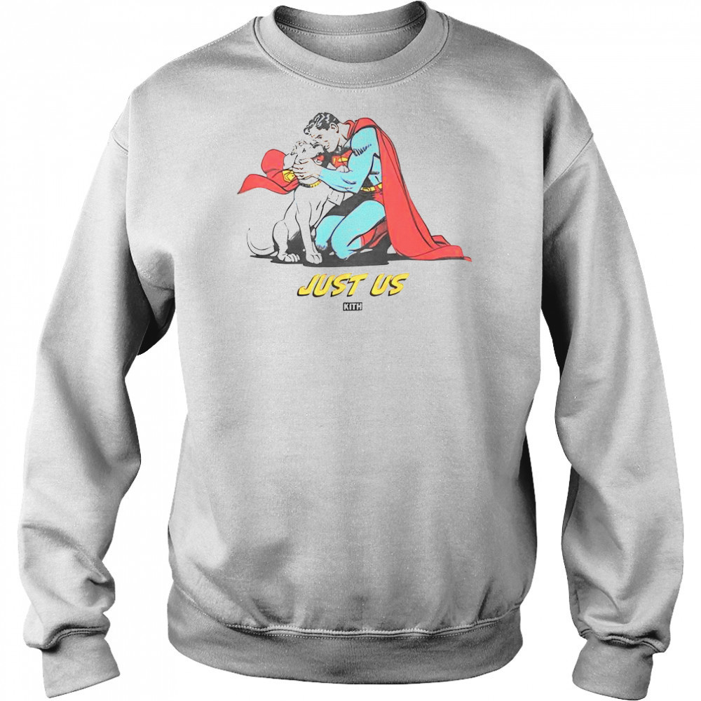 Kith X Superman Dog Just Us T-Shirt Hoodie