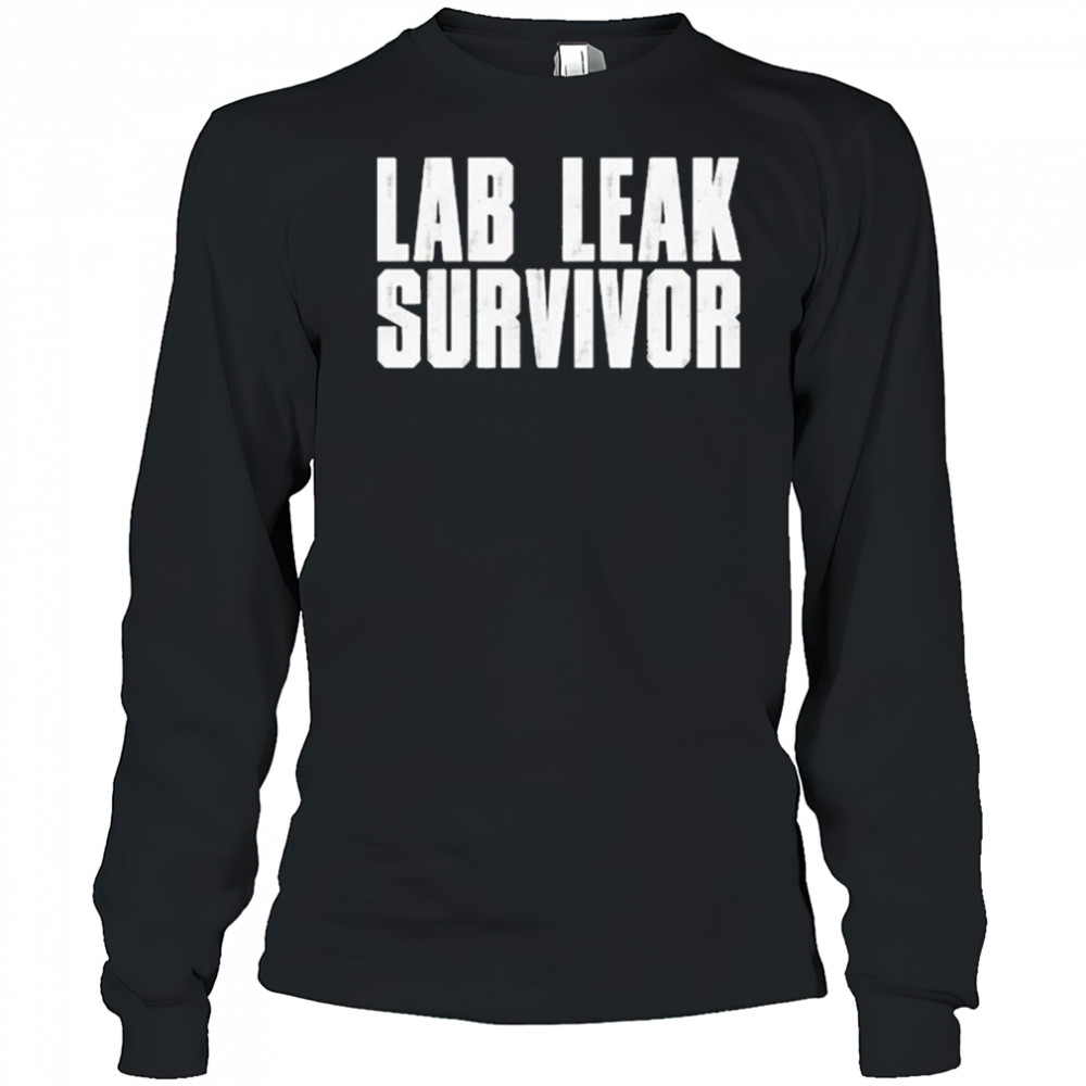 Lab Leak Survivor T-shirt Long Sleeved