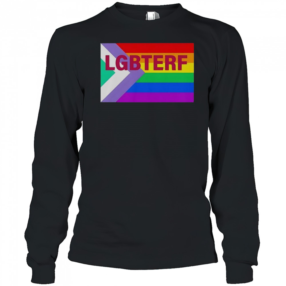 LGBTERF LGBT Flag T-Shirt Long Sleeved