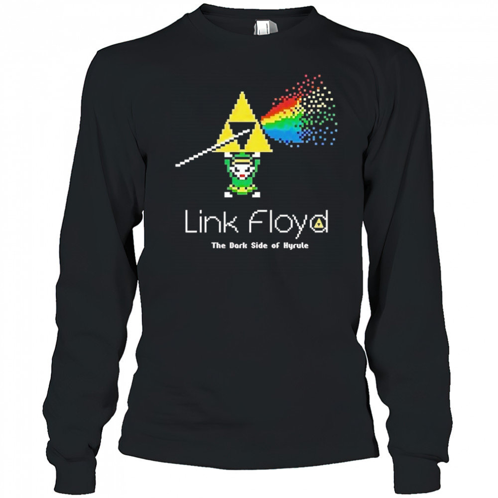 Link Floyd the dark side of Hyrule shirt Long Sleeved