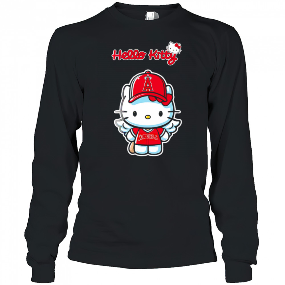 Los Angeles Angels Kitty 2025 Red shirt Long Sleeved