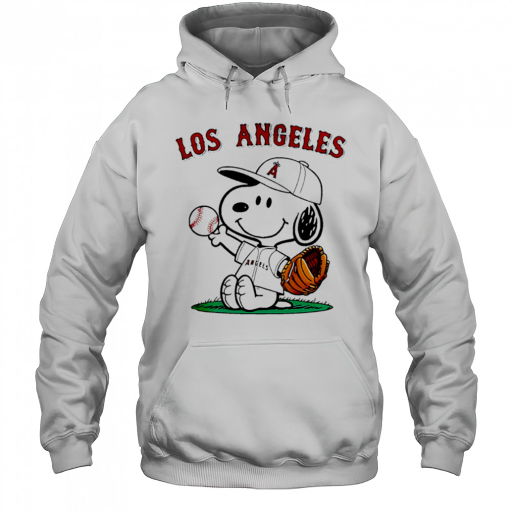 Los Angeles Angels Peanuts Snoopy 2025 shirt Hoodie