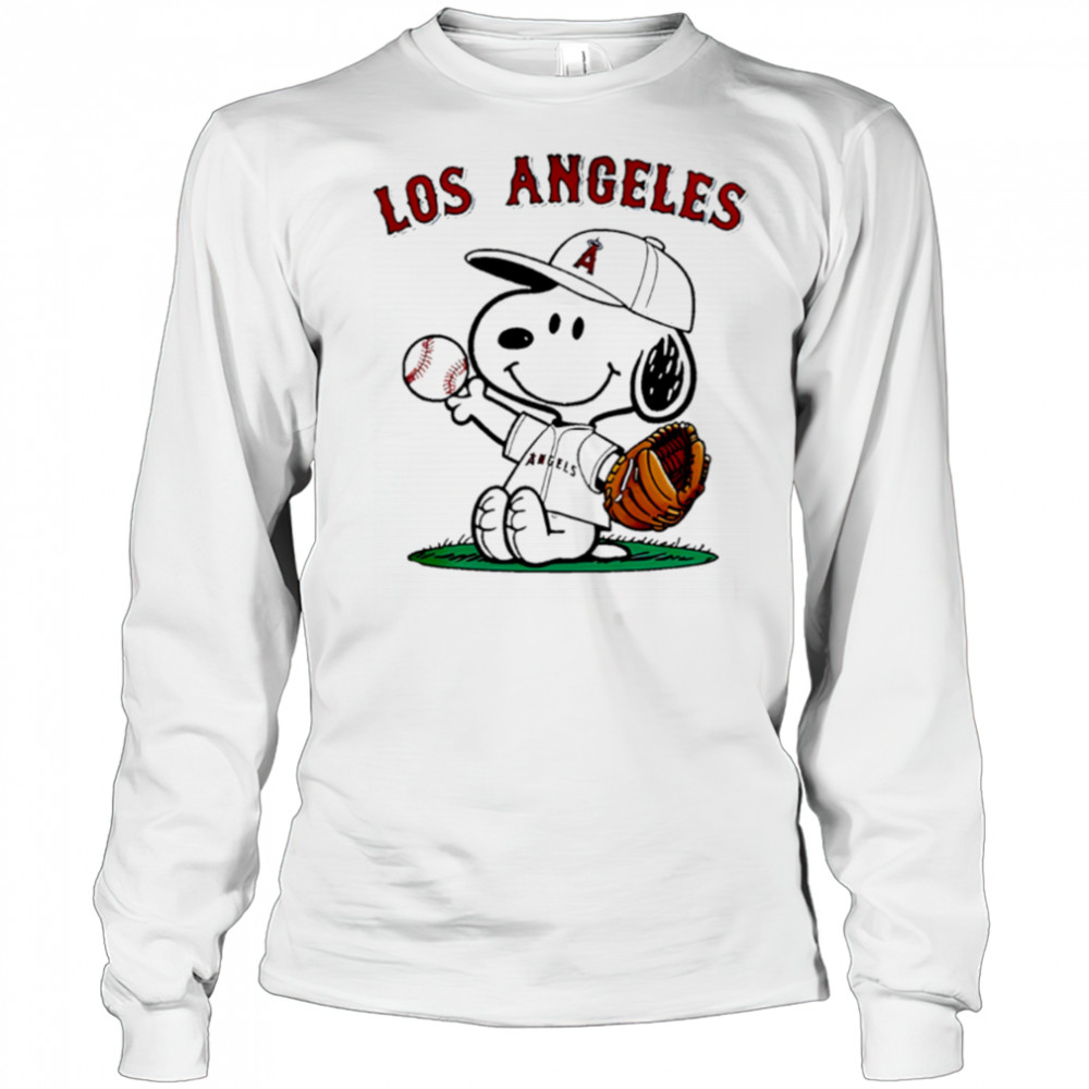Los Angeles Angels Peanuts Snoopy 2025 shirt Long Sleeved