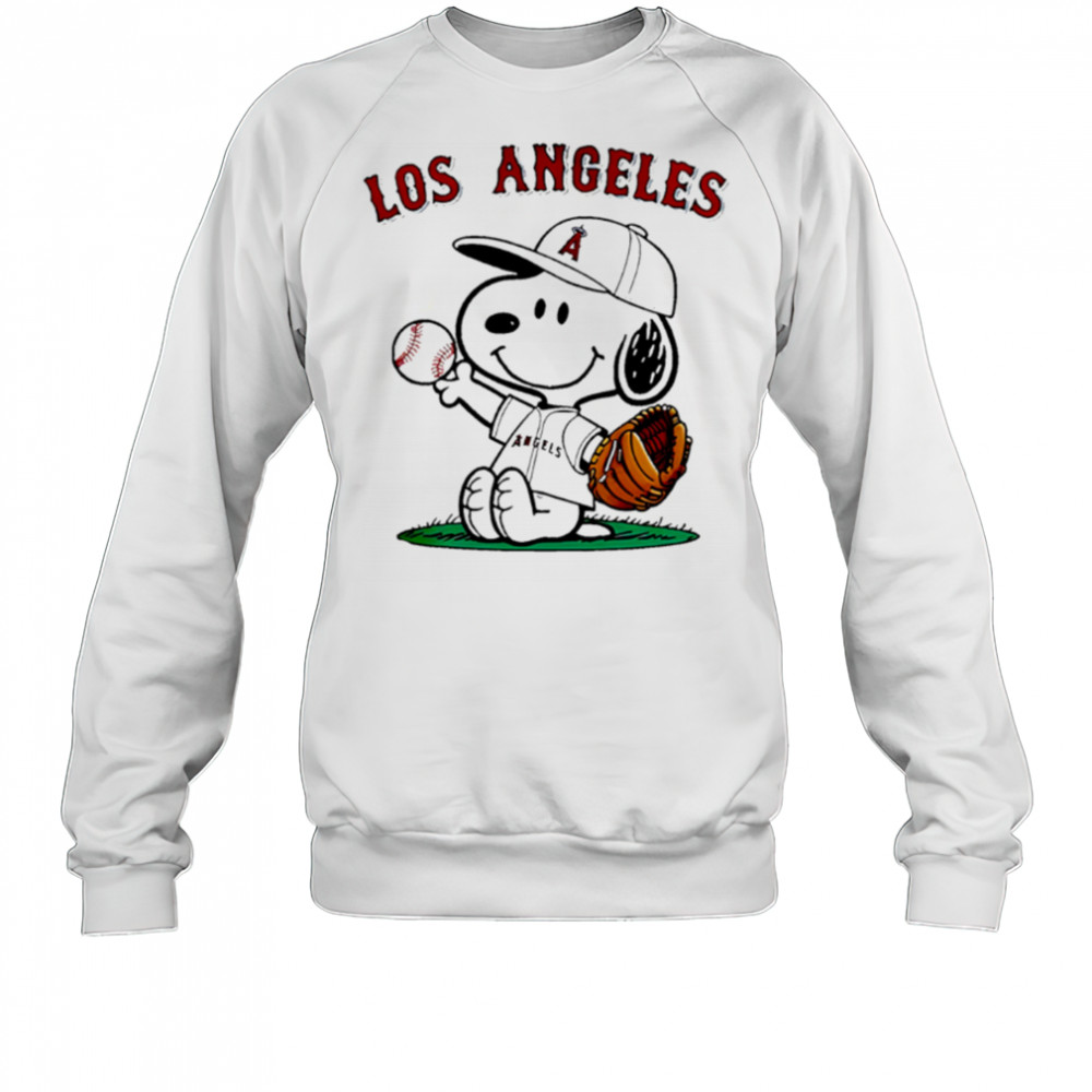 Los Angeles Angels Peanuts Snoopy 2025 shirt Sweatshirt