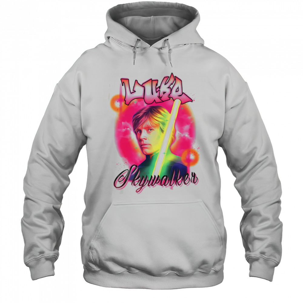 Luke Skywalker colorful shirt Hoodie