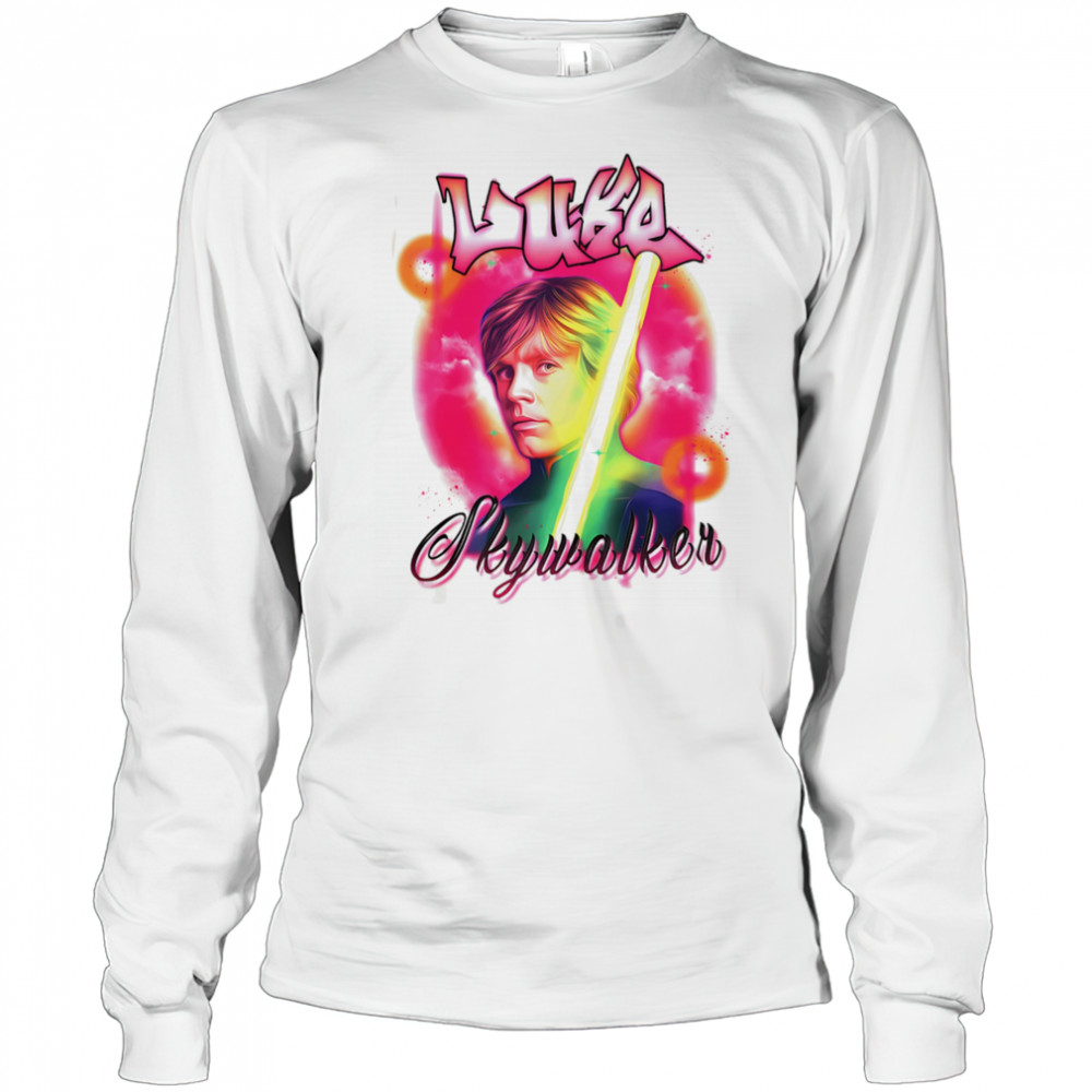 Luke Skywalker colorful shirt Long Sleeved
