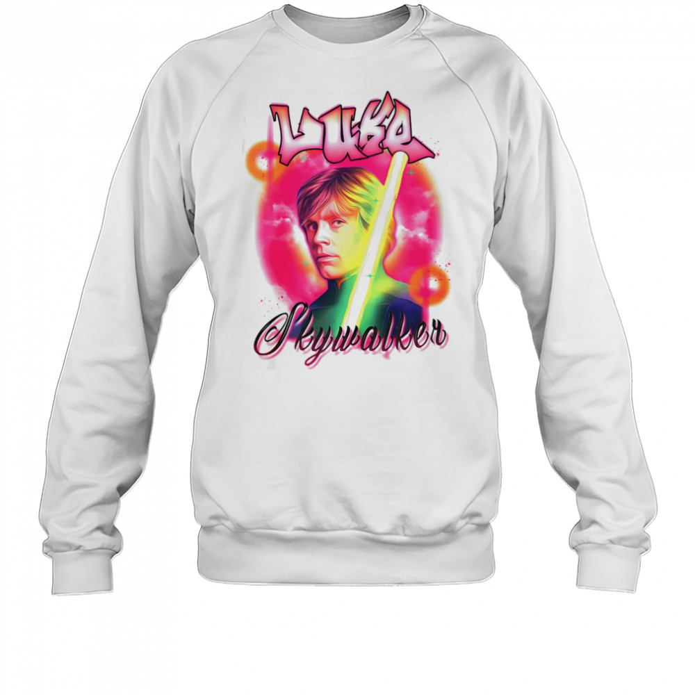 Luke Skywalker colorful shirt Sweatshirt