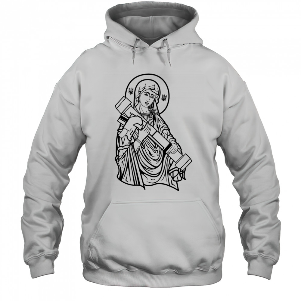 Made in ukraine saint javelin outline shirt Hoodie