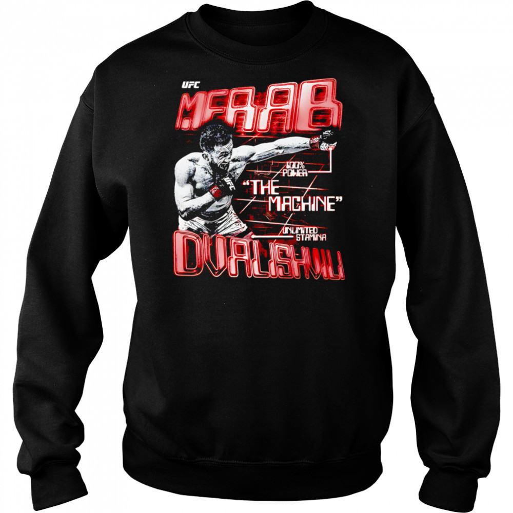 Merab Dvalishvili The Machine UFC retro shirt Hoodie