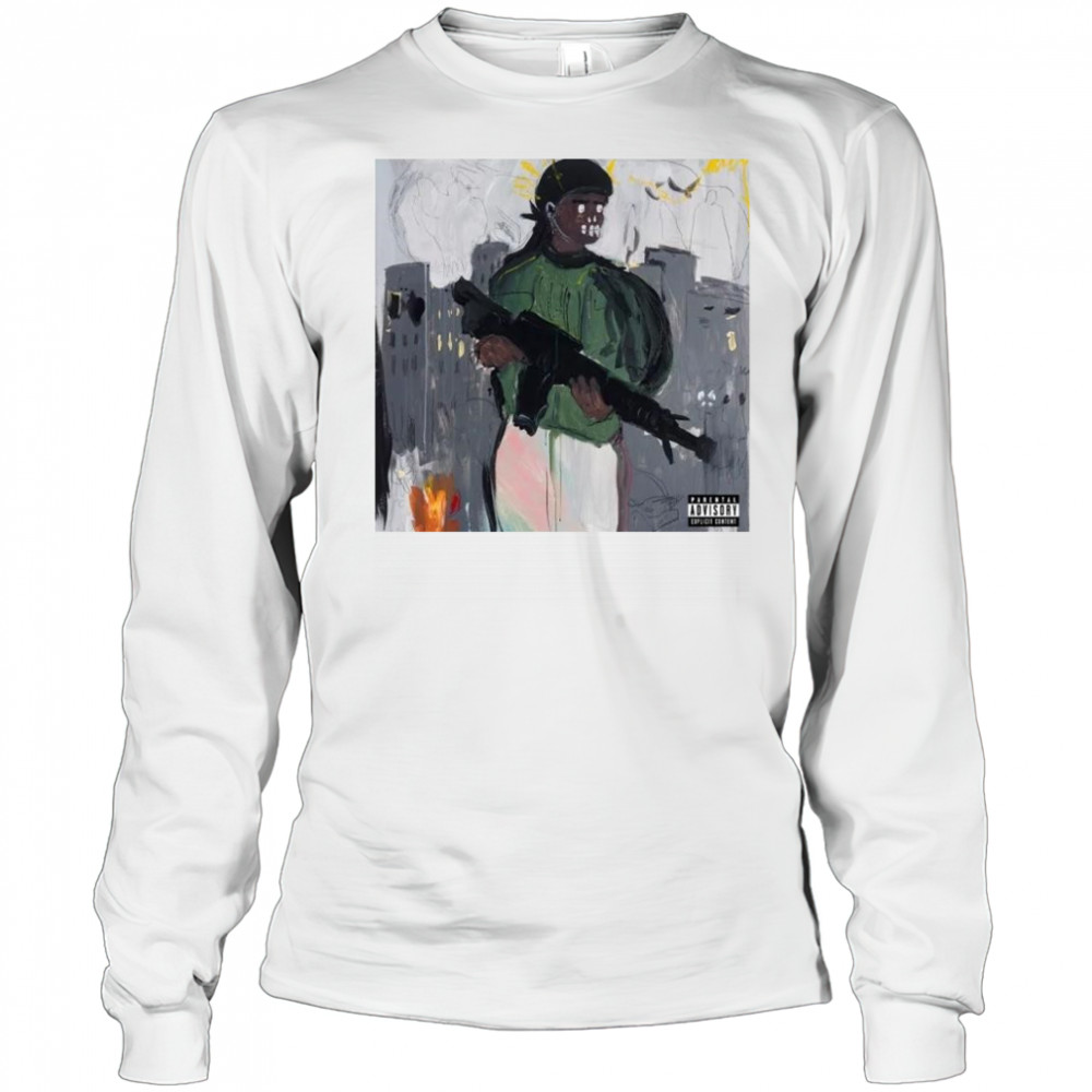 Mg Knowledge Dolor En Efectivo Camiseta Negra Shirt Long Sleeved