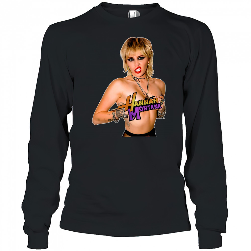 Miley Cyrus Hannah Montana T-Shirt Long Sleeved