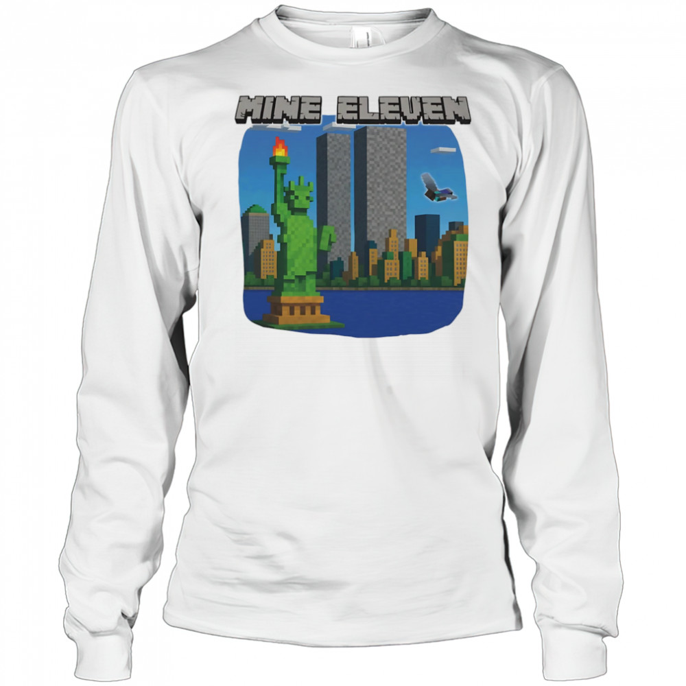 Mine Eleven Steve X Elytra shirt Long Sleeved
