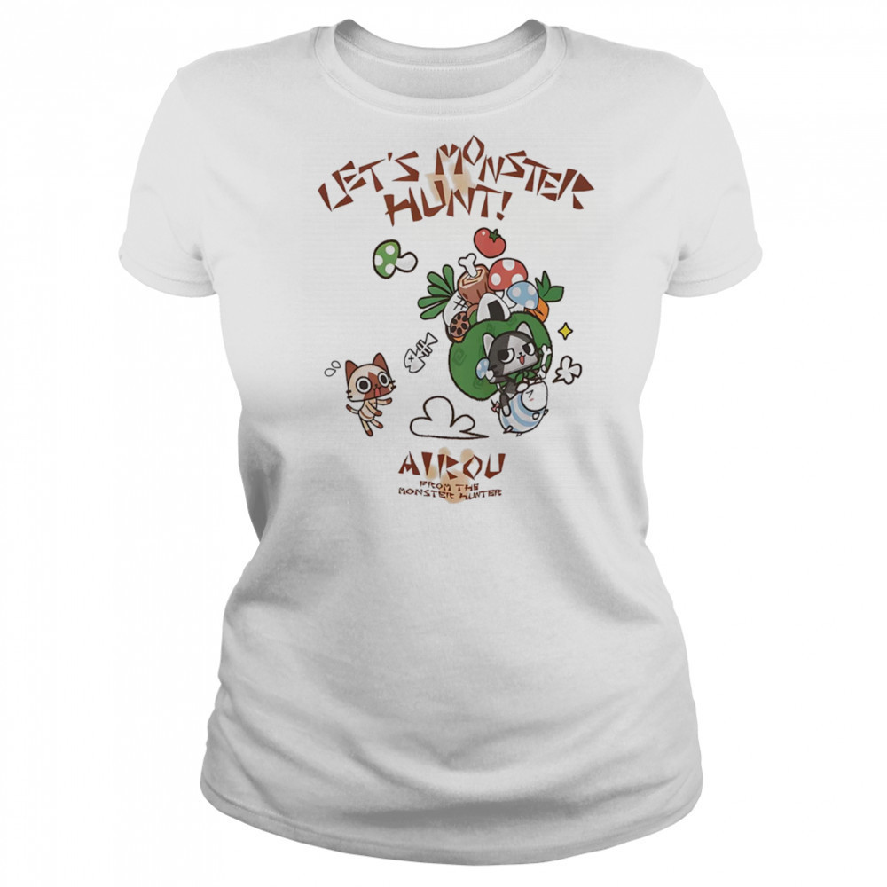 Monster Hunter Diary Airou Felyne shirt Women's T-shirt