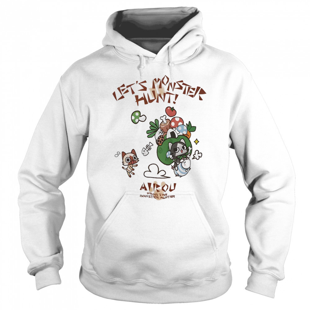 Monster Hunter Diary Airou Felyne shirt Sweatshirt