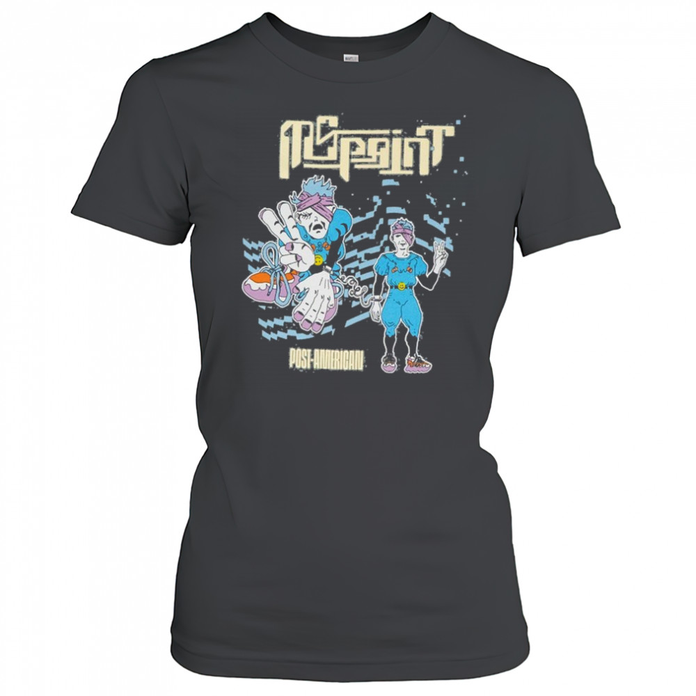 Mspaint Post American T-shirt Women's T-shirt