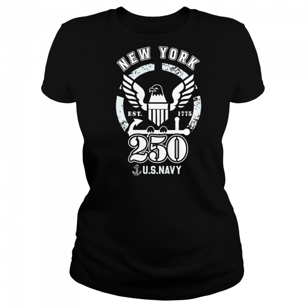 New york yankees mlb x 250 u.s. navy baseball shirt Women's T-shirt