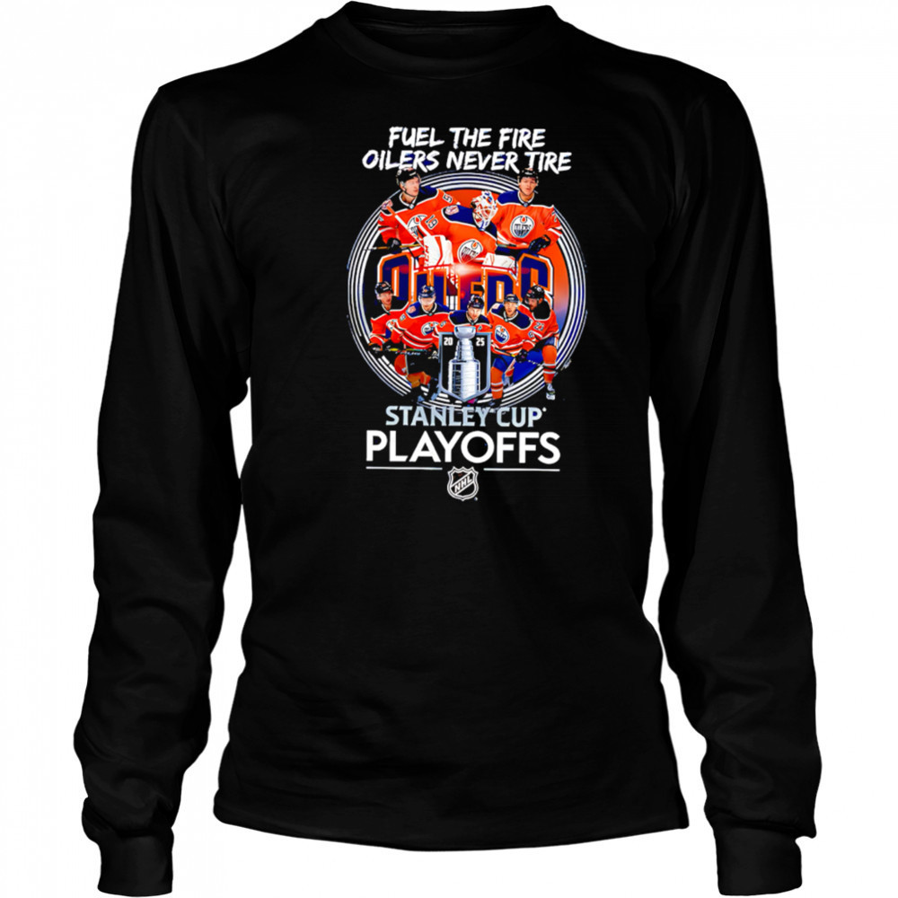 Oilers Champions Stanley Cup Playoffs NHL 2025 shirt Long Sleeved