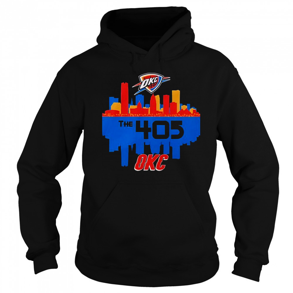 Oklahoma City Thunder Stadium The 405 OC Cities T-Shirt Sweatshirt