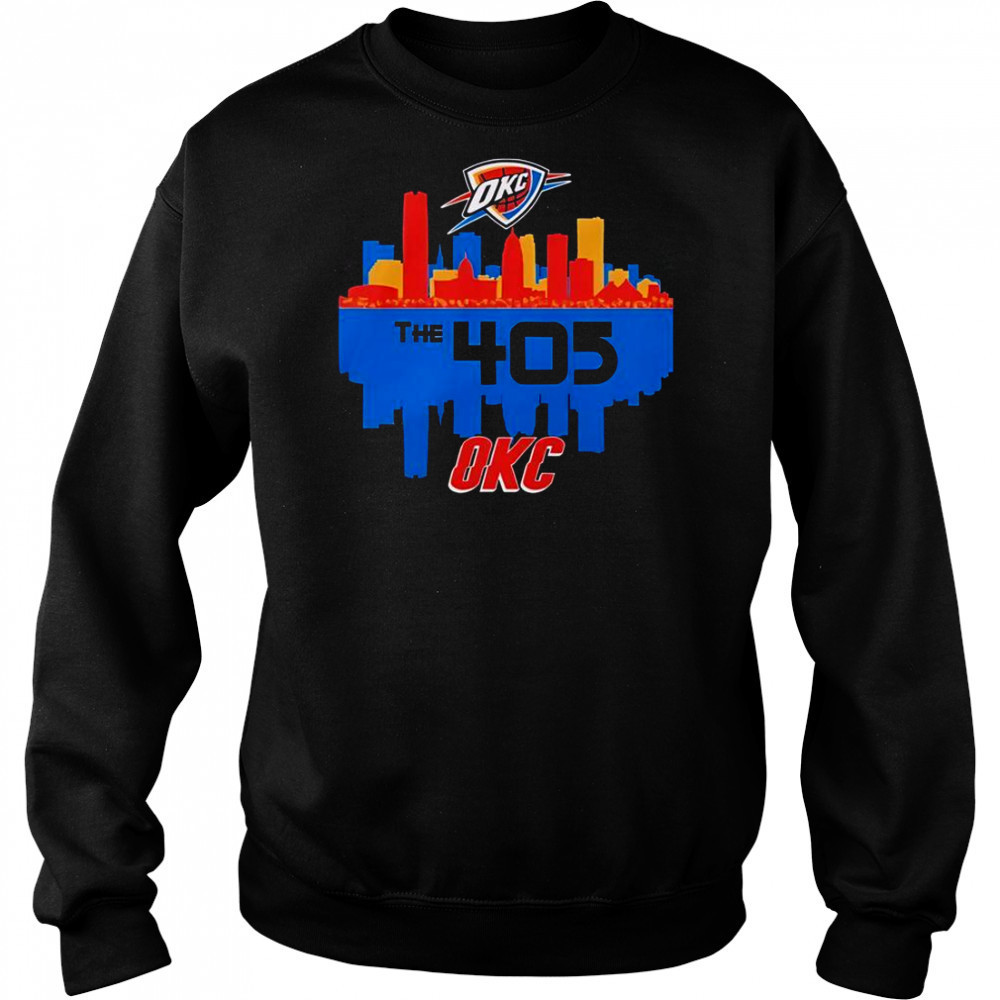 Oklahoma City Thunder Stadium The 405 OC Cities T-Shirt Hoodie