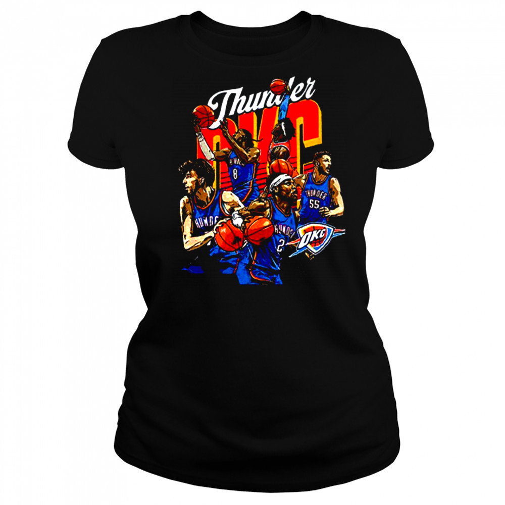 Oklahoma City Thunder Starting 5 Final Games shirt Women's T-shirt