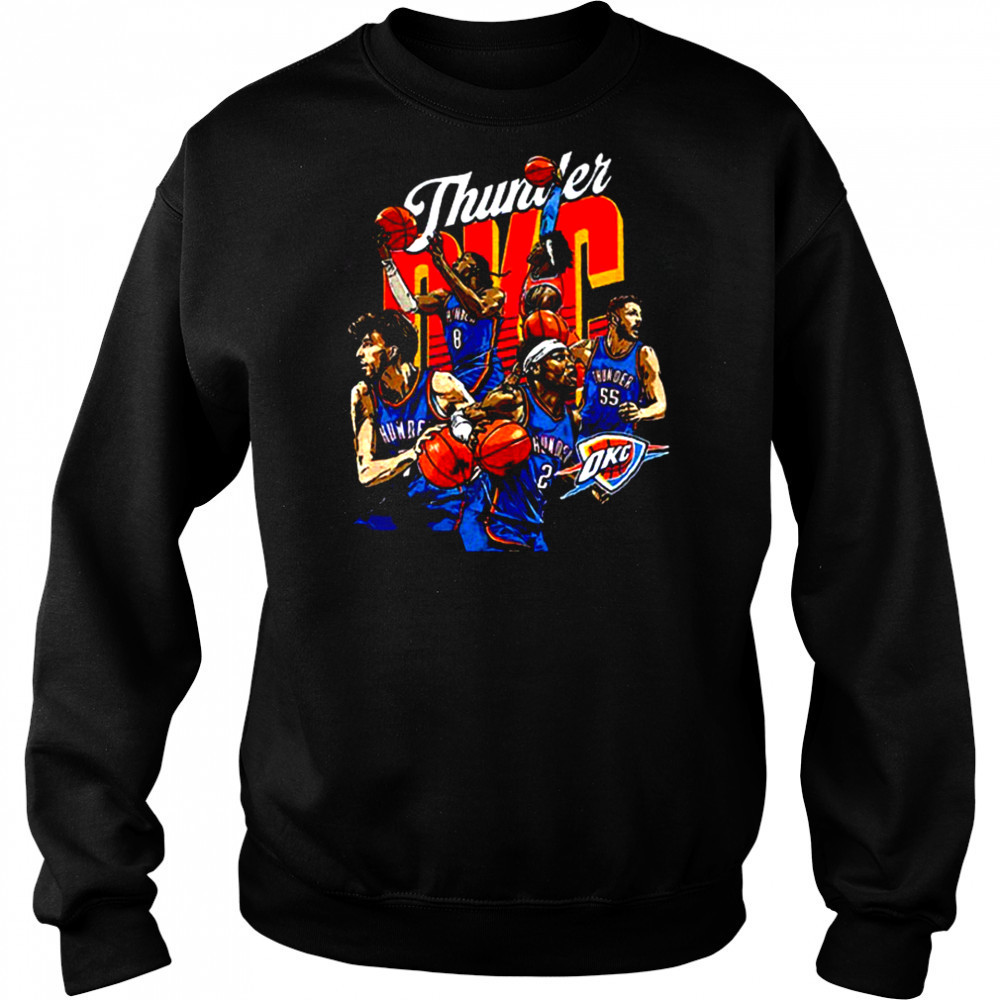 Oklahoma City Thunder Starting 5 Final Games shirt Hoodie