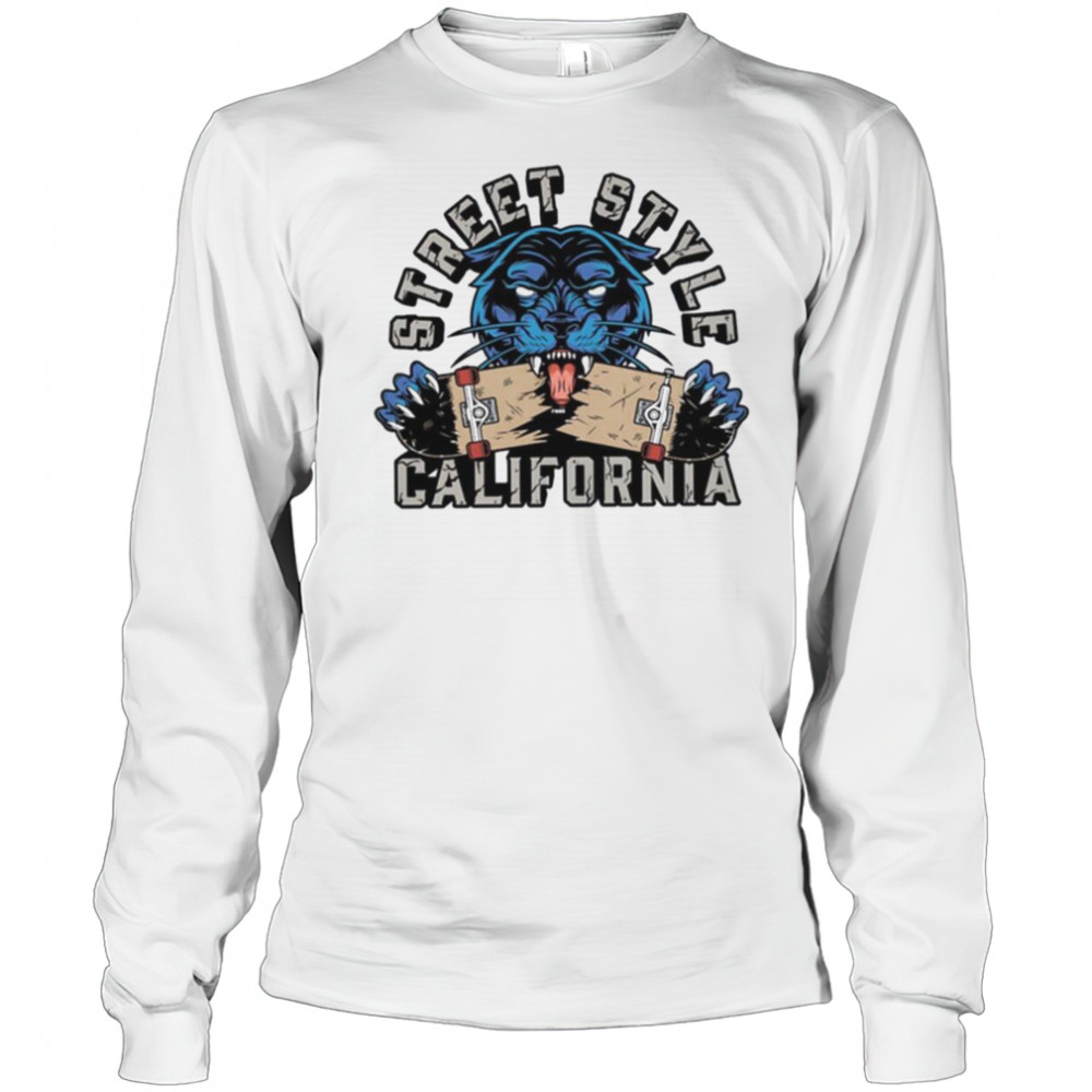 Panther street style California shirt Long Sleeved