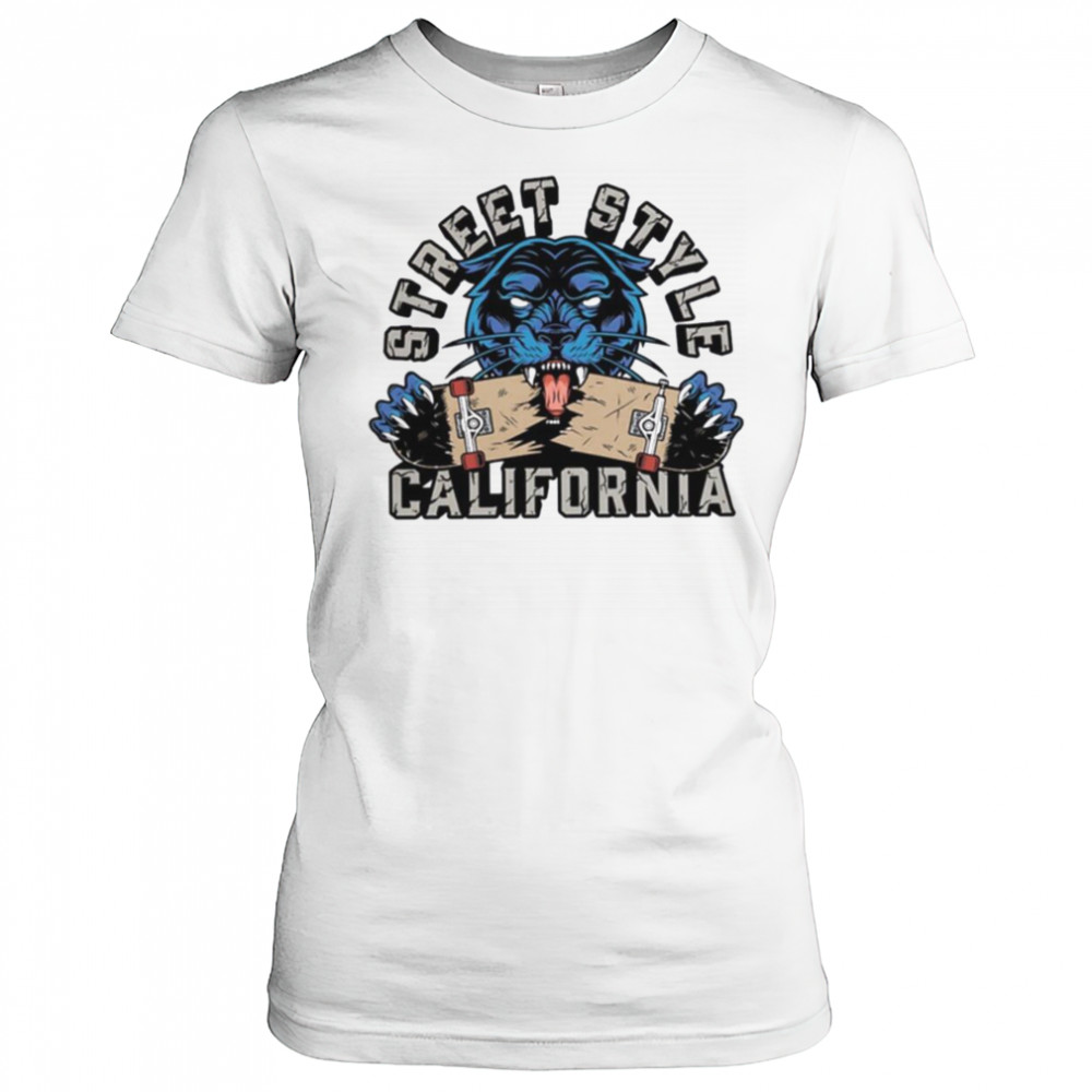 Panther street style California shirt Women's T-shirt