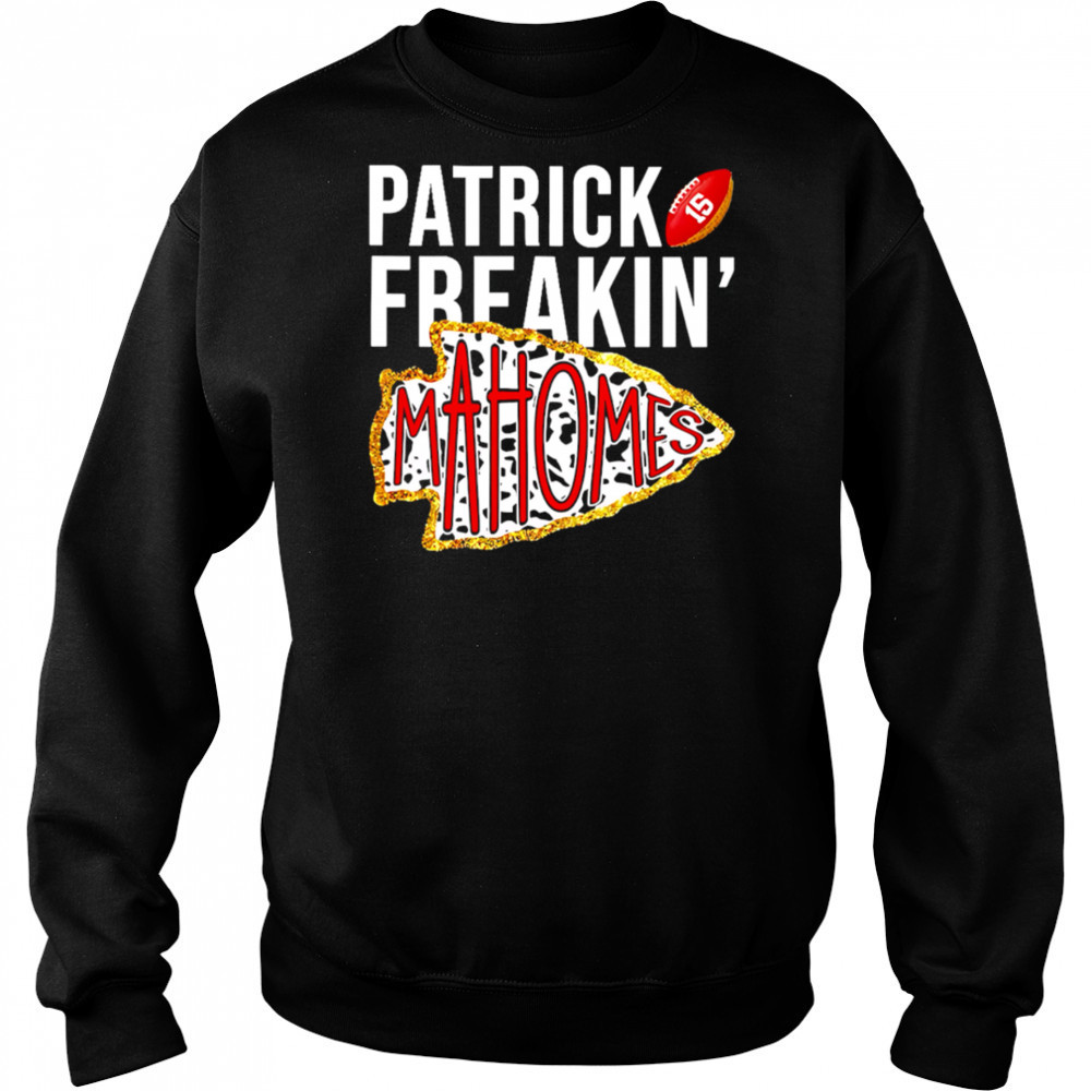 Patrick Freakin’ Mahomes Kansas City Chiefs logo shirt Hoodie