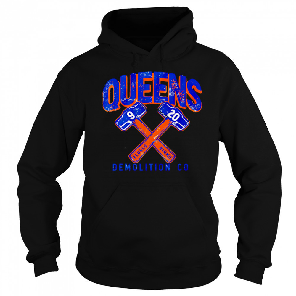 Pete Alonso & Brandon Nimmo Queens Demolition Co shirt Sweatshirt