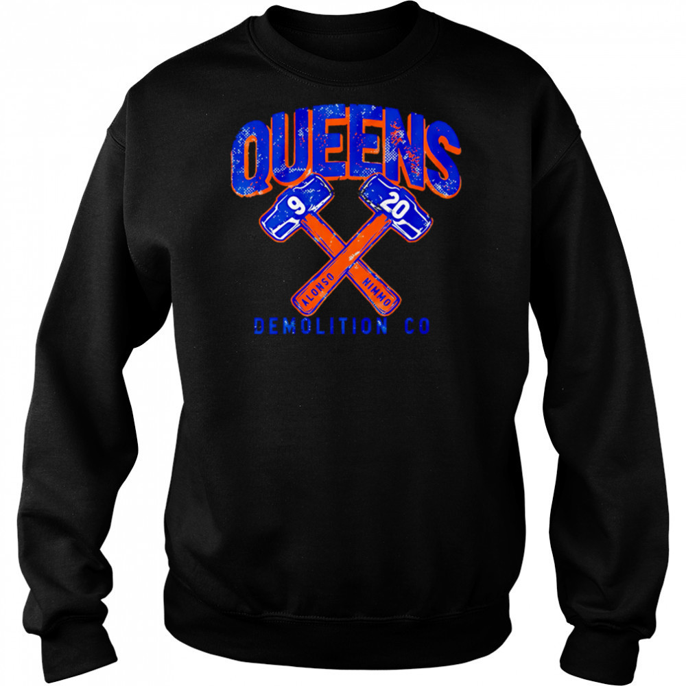 Pete Alonso & Brandon Nimmo Queens Demolition Co shirt Hoodie