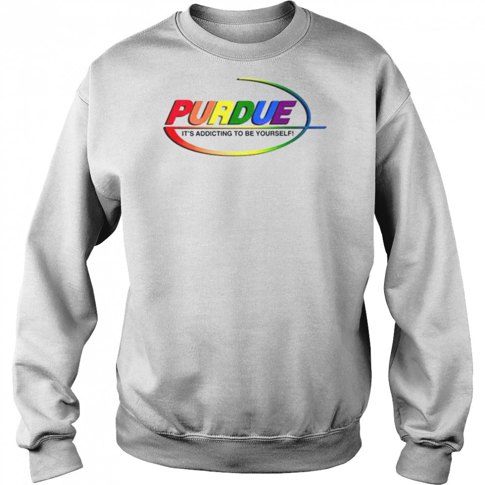 Pharma Purdue It’s Addicting To Be Yourself LGBT shirt Hoodie