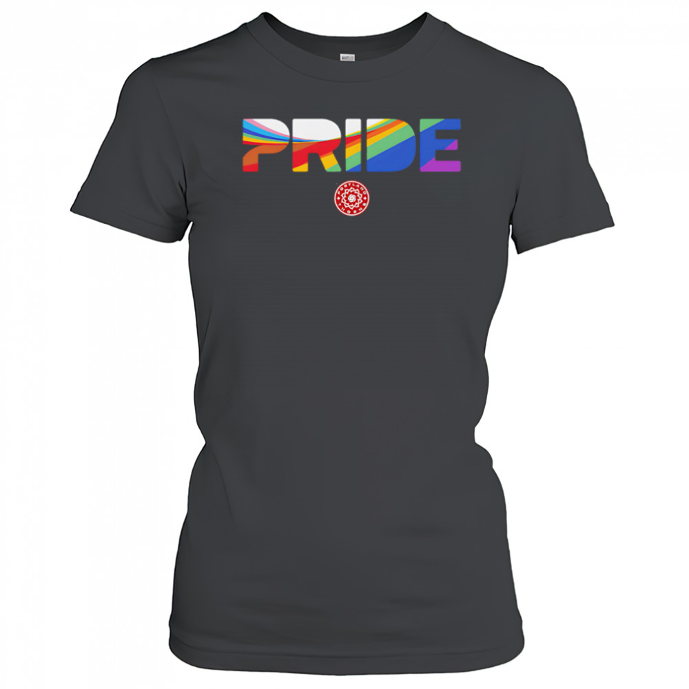 Portland Thorns FC Pride Stripes 2025 shirt Women's T-shirt