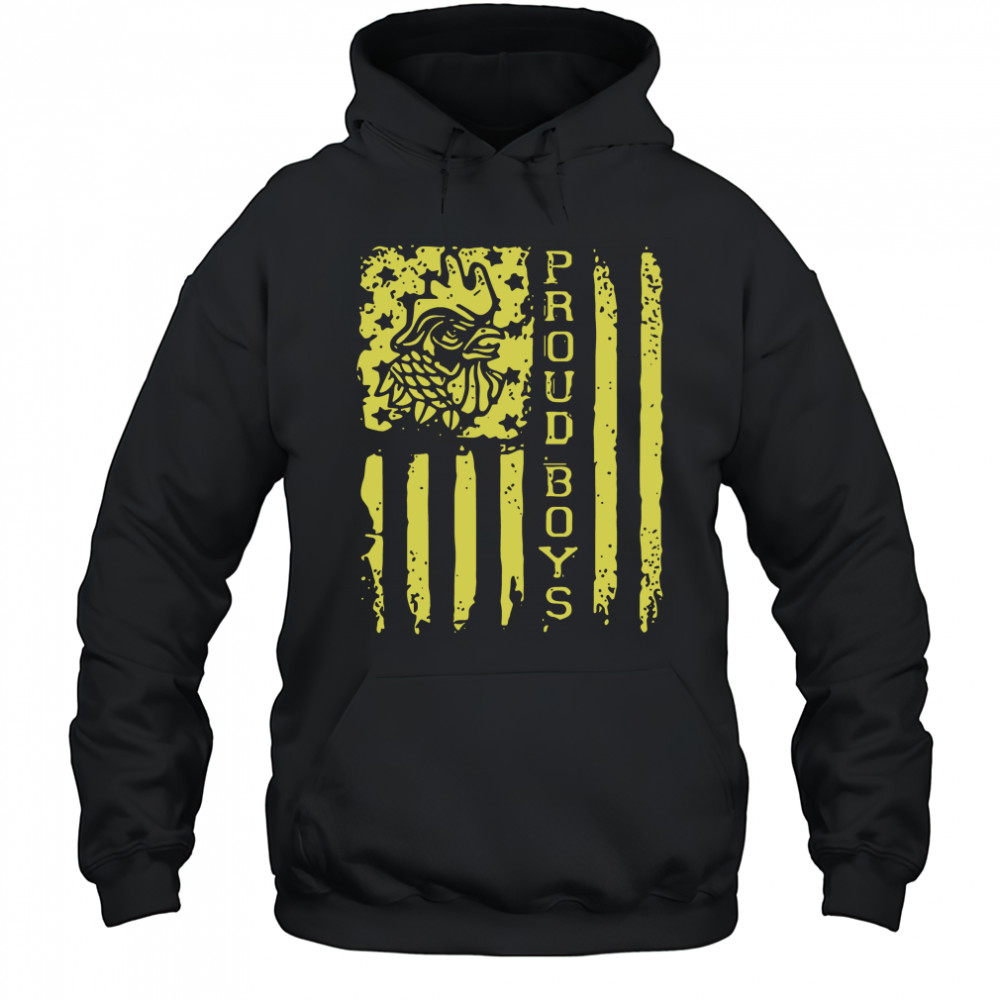 Proud Boys American flag Independence day shirt Hoodie