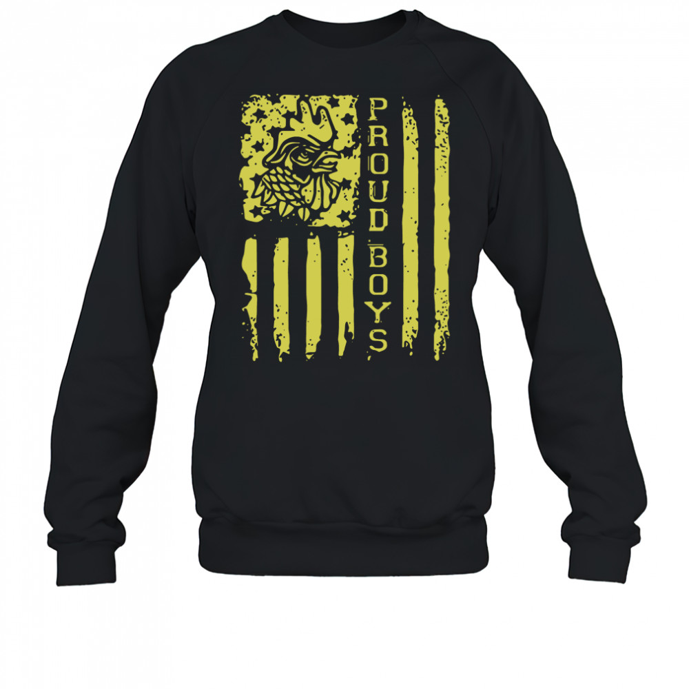 Proud Boys American flag Independence day shirt Sweatshirt